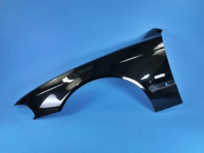 97-03 BMW E39 525I 530I 540I M5 GUARDABARROS DELANTERO IZQUIERDO LADO DEL CONDUCTOR NEGRO AZABACHE OEM Foto 1 de 4
