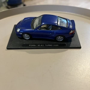 DeAGOSTINI Porsche Collection issue #1 Porsche 911 Turbo 2000 1:43 - Picture 1 of 8