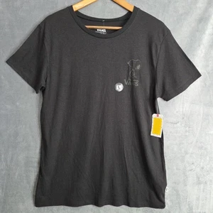 VANS x Peanuts T-Shirt Mens L Black 2017 Schulz Collab Tonal Graphic Style4382 - Picture 1 of 12
