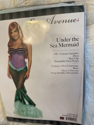 Disfraz de Sirena Leg Avenue Under the Sea para Halloween Ariel Princesa Disney Foto 1 de 3