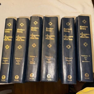 Matthew Henry A Commentary on the Whole Bible - Volume 1-6 - Picture 1 of 11