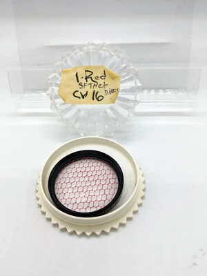 Tiffen 40.5mm Softnet Diffusion Red 1 Filter Red Net 1 R - Image 1 of 3