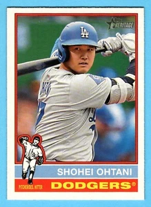 Shohei Ohtani 2025 Topps Heritage #148 Cartoon Variation SP Los Angles Dodgers - Picture 1 of 2