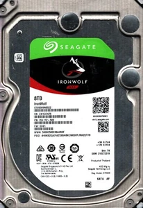 ST8000VN0022 P/N: 2EL112-500 F/W: SC61 ZA1G TK 8TB OCT 2019 THAILAND SEAGATE - Afbeelding 1 van 2