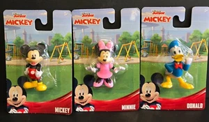 Disney Junior Mickey Mouse & Friends Minnie & Donald Duck Set 3 Figurines Sealed - Picture 1 of 7