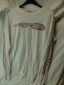 HARLEY DAVIDSON LONG SLEEVE TSHIRT SHIRT - MILE HIGH DENVER COLORADO - LARGE - Picture 1 of 5