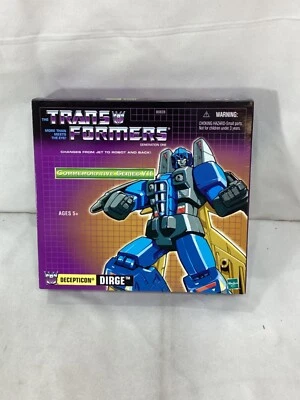 2002 Hasbro G1 Transformers Reissue Dirge Figure NEW Sealed Series 7 FREESHIP - Image 1 of 4