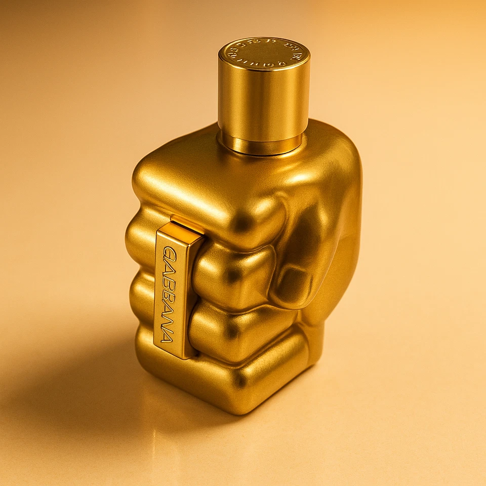 colonia para hombre, colonia diésel, dorada, 75 ml, nueva,  Foto 1 de 3