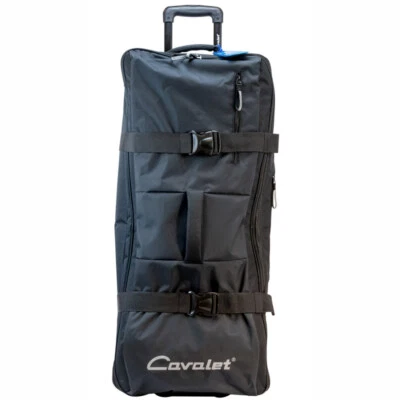 Cavalet Reisetasche Trolley 2 Rollen Tasche XXL 90 cm Groß 110 Li Schwar Bowatex - Bild 1 von 4