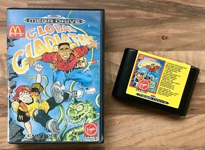MCDONALD'S GLOBAL GLADIATORS - SEGA MEGADRIVE GAME CARTRIDGE IN ORIGINAL CASE - Image 1 of 4