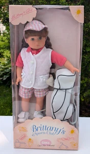Gotz Brittany's Sports Club Puppe-Golfer-neu im Karton mit leichten Oberspuren - Bild 1 von 9