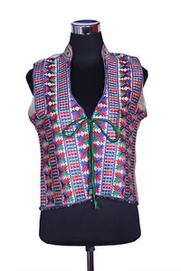 Donate Blind Cat Rescue - Embroidered Silk Jacket with Silk Antique Thread-work - Picture 1 of 3