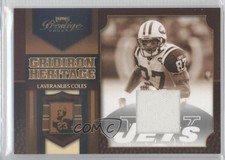 2007 Playoff Prestige Gridiron Heritage Materials Laveranues Coles #GH-35