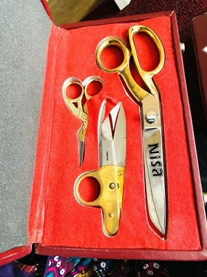 8" Tailor Upholstery Scissors Shears HEAVY DUTY - Stainless Steel Multi Color  - Image 1 of 3