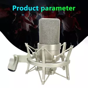 Professional Cardioid Condenser Microphone Mic For Studio Podcasting Streaming - Picture 1 of 12