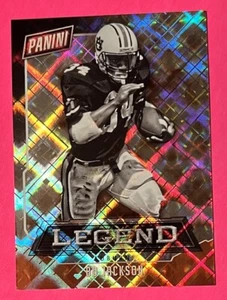 Bo Jackson 🔥 2016 Panini The National Legend Collegiate Plaid Parallel /49 SP - Picture 1 of 16