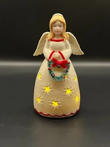 Lenox Merry & Light Lit Angel Figurine - Picture 1 of 8