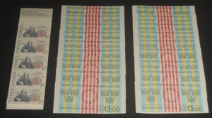Suecia 1453a 1983 Suecia-Estados Unidos Folleto Relaciones Diplomáticas 200 Aniversario x19 En estado bastante bueno NH - Imagen 1 de 1
