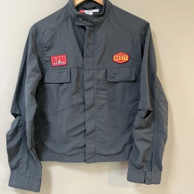 Rusty Kids Boys Jacket Size 14 Front Zipper Pockets Grey - image 1 of 4