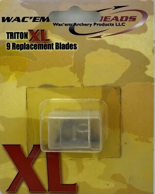 Wac’em Triton XL 9 cuchillas de repuesto para Triton XL Foto 1 de 2