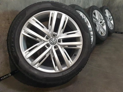 VW Tiguan 2 5NA Auckland Alufelgen Winterreifen 235/50 R 19 Pirelli 5NA601025N - Bild 1 von 4