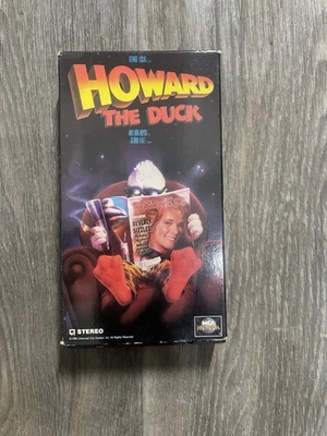 Howard The Duck 1986 VHS Lea Thompson Tim Robbins Rare - Image 1 of 4