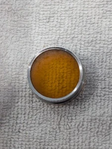 OMAG 28MM GENUINE LENS Filter Orange SCREW In Silver Threads Good - Picture 1 of 4