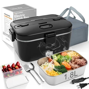 Electric-Lunch-Box-Heated-Food-Warmer 100W Heating Lunchbox for Adults 1.8L P... - Picture 1 of 8