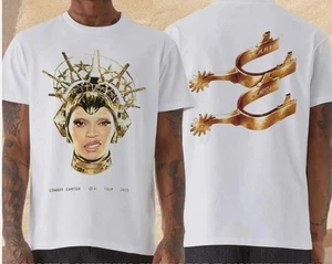 Beyonce Cowboy Carter Tour 2025 Spur Merchandise T-Shirt - Picture 1 of 3