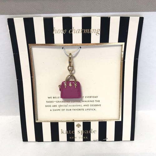 Kate Spade Charm Borsa Borsa Collana Respiro