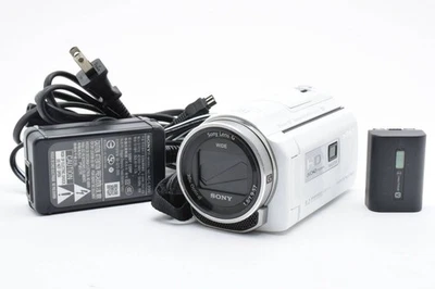 SONY HDR-PJ540 White Portable Camcorder Handycam 30x Zoom 32GB w/Battery - Image 1 of 4