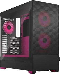 Fractal Design Case FD-C-POR1A-03 Mid Tower Pop Air RGB Black Magenta Clear - Zdjęcie 1 z 9