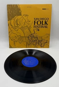 SAN DIEGO FOLK FESTIVAL '74 ~ verschiedene Künstler ~ Vinyl LP - Bild 1 von 17