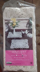 Doilies Set Of 2 Style R63288  12" X 18" - Picture 1 of 3