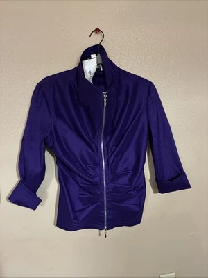 joseph ribkoff Zip Jacket  Sz 12 - Image 1 of 4
