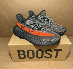 Adidas Yeezy Boost 350 V2 Carbon Beluga REFLECTIVE HQ7045 Herren Größe 9 mit Karton - Bild 1 von 11