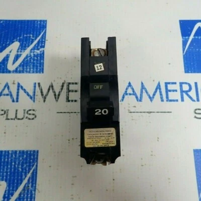 FEDERAL PACIFIC ELECTRIC NB120 1 POLE CIRCUIT BREAKER 20A 120/240V - Image 1 of 4