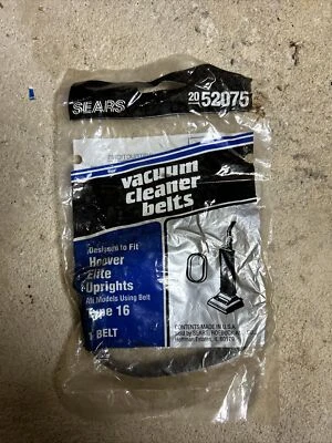 Cinturones de aspiradora Sears tipo 16 para Hoover Elite vertical 2052075 Foto 1 de 2