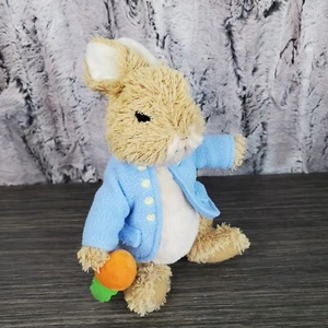 Gund Peter Conejo con Zanahoria Peluche Barnes & Noble Exclusivo 6.5" Sosteniendo Zanahoria - Imagen 1 de 7