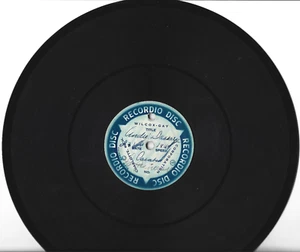 DISQUE ENREGISTRER (UNE COPIE) DU DISQUE 78tr DE A, DASSARY-CARABIN & LA PRINCES - Picture 1 of 2
