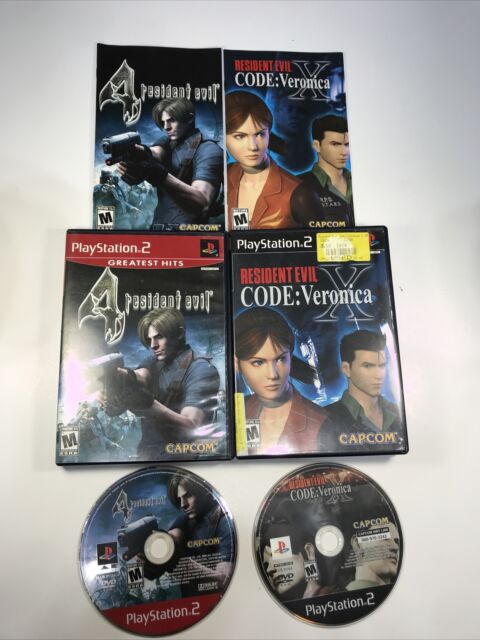 Resident Evil Code: Veronica X [REPRO-PACTH] - PS2 - Sebo dos