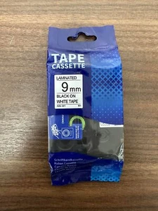 Impresora de cinta laminada de 9 mm cinta negra sobre blanca AZE-221 totalmente nueva - Imagen 1 de 3