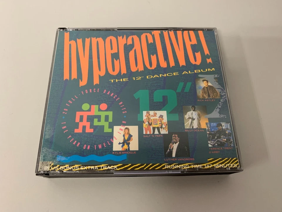 Various ‎– Hyperactive! The 12" Dance Album - 2 CD´s © 1988 - Sabrina,Sinitta.. - Bild 1 von 4