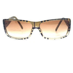BURBERRY B 8438/s Z27 Sunglasses Frames Only Beige Multicolor Plaid 60-13 H17153 - Picture 1 of 7