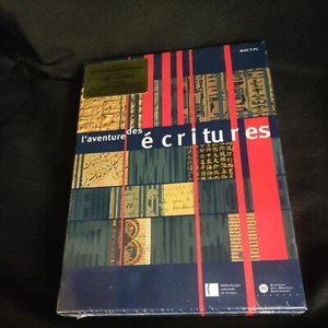 🖌️* L'aventure Des Écritures * CD-ROM - pc et Mac - neuf blister - Photo 1/4