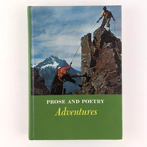 Prose and Poetry Adventures 6th Edition (1963) - Vintage English Textbook - Picture 1 of 15
