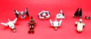 Lego Star Wars  Advent Calendar Lot of 8 Mini Vehicles  75279, 75146, 75056 - Picture 1 of 10