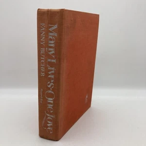 VTG Many Lives Many Loves Fanny Butcher 1972 FIRST EDITION Dedication by Author! - Bild 1 von 11