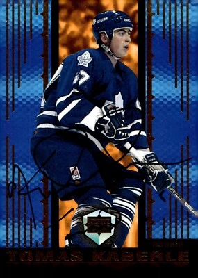 Tomas Kaberle - Signed 1998-99 Pacific Dynagon Ice Rookie Card #181 - Image 1 of 2