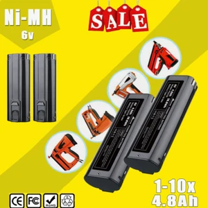 2X For Paslode 404717 Battery 6Volt Nail Gun Nailer 900400 900420 900421 900600 - Picture 1 of 18